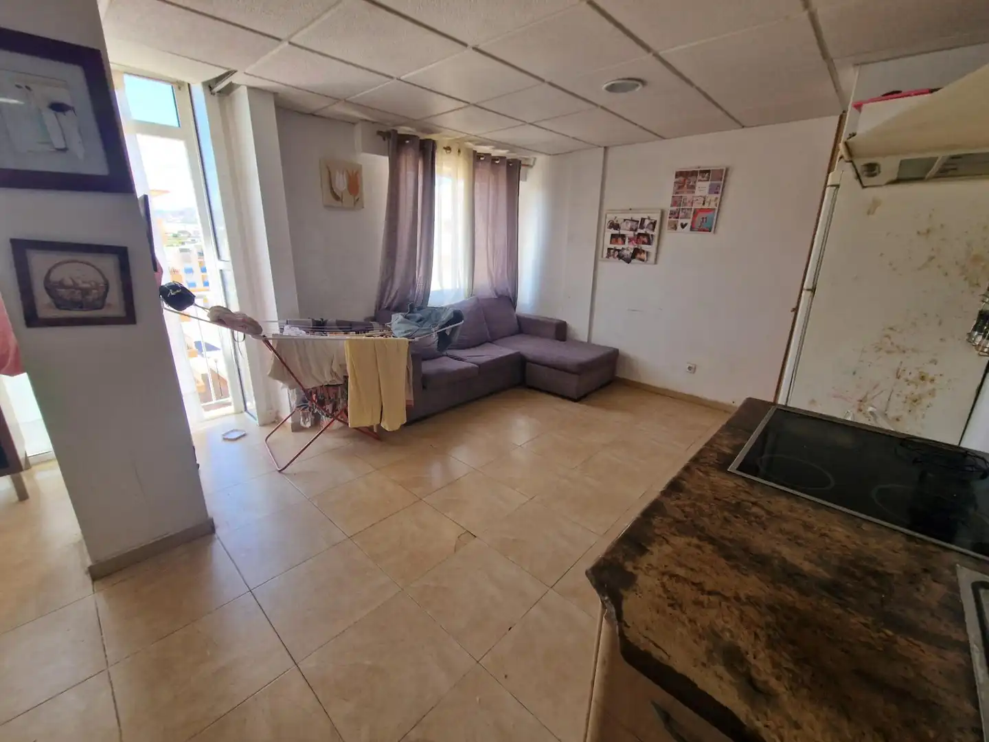 Wohnzimmer von Wohnung zum Verkauf in Águilas mit Möbliert und Balkon