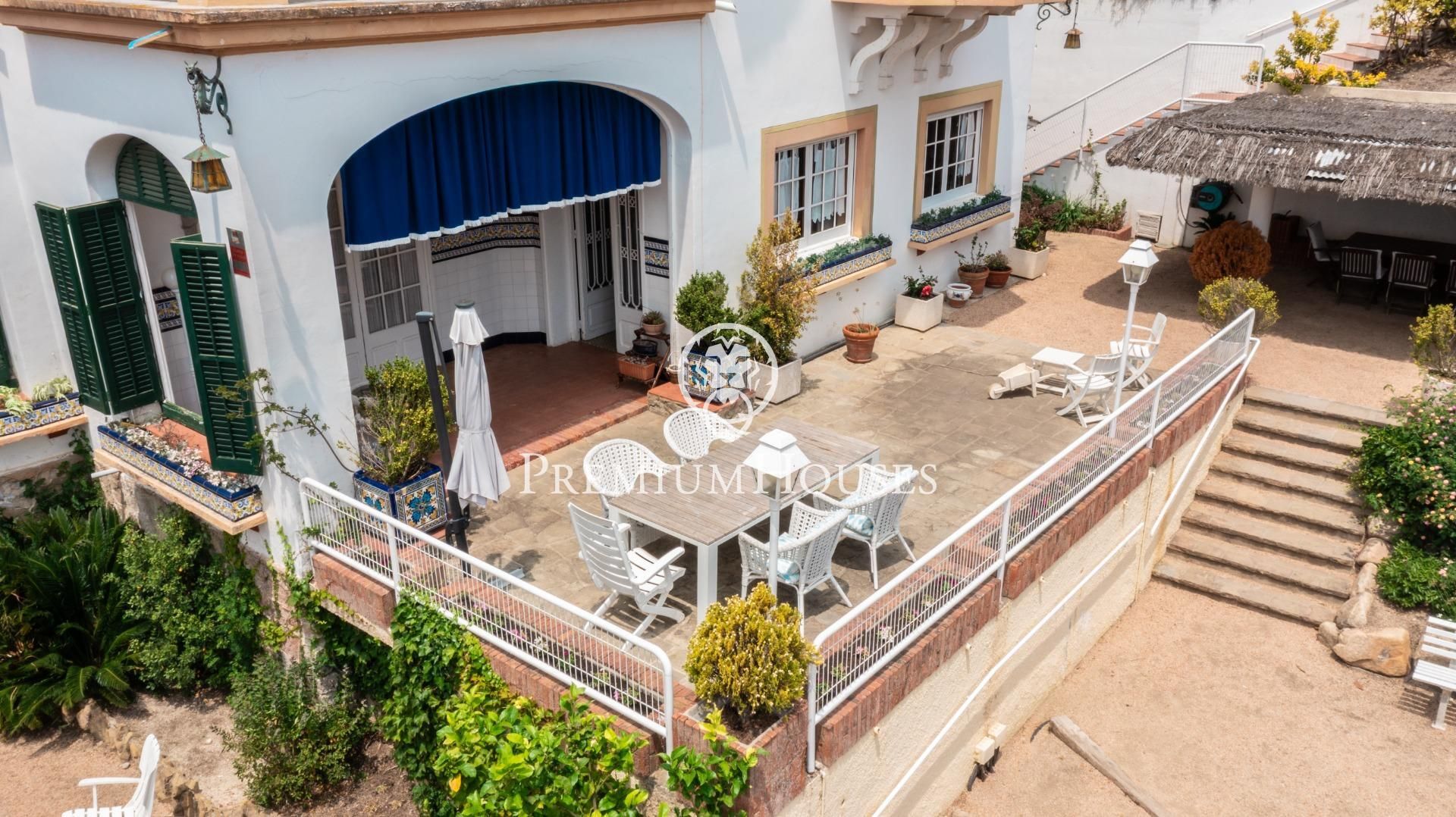 Terrassa de Casa o xalet en venda en Sant Andreu de Llavaneres amb Calefacció, Jardí privat i Terrassa