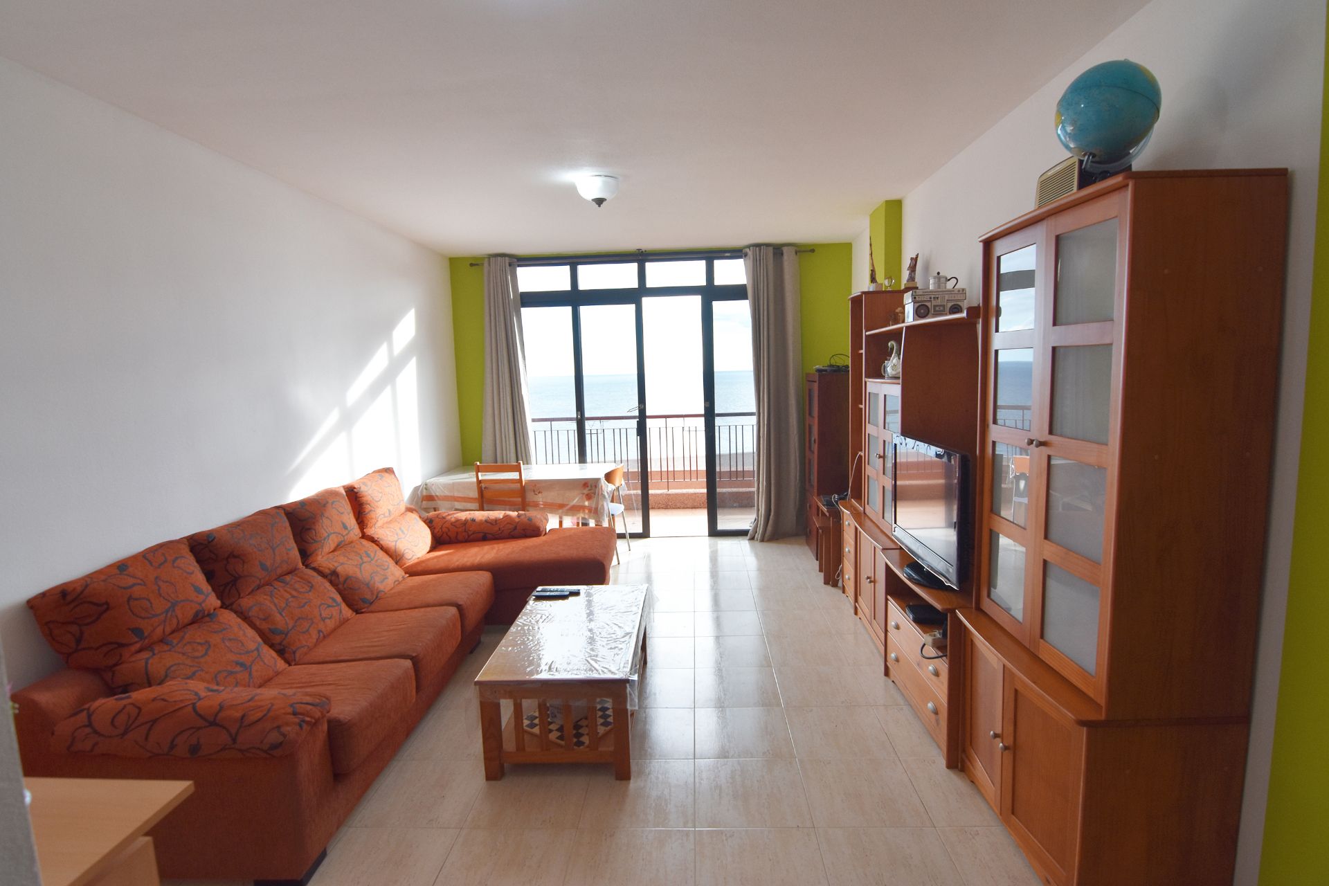 Sala de estar de Piso en venta en El Rosario con Terraza, Amueblado y Balcón