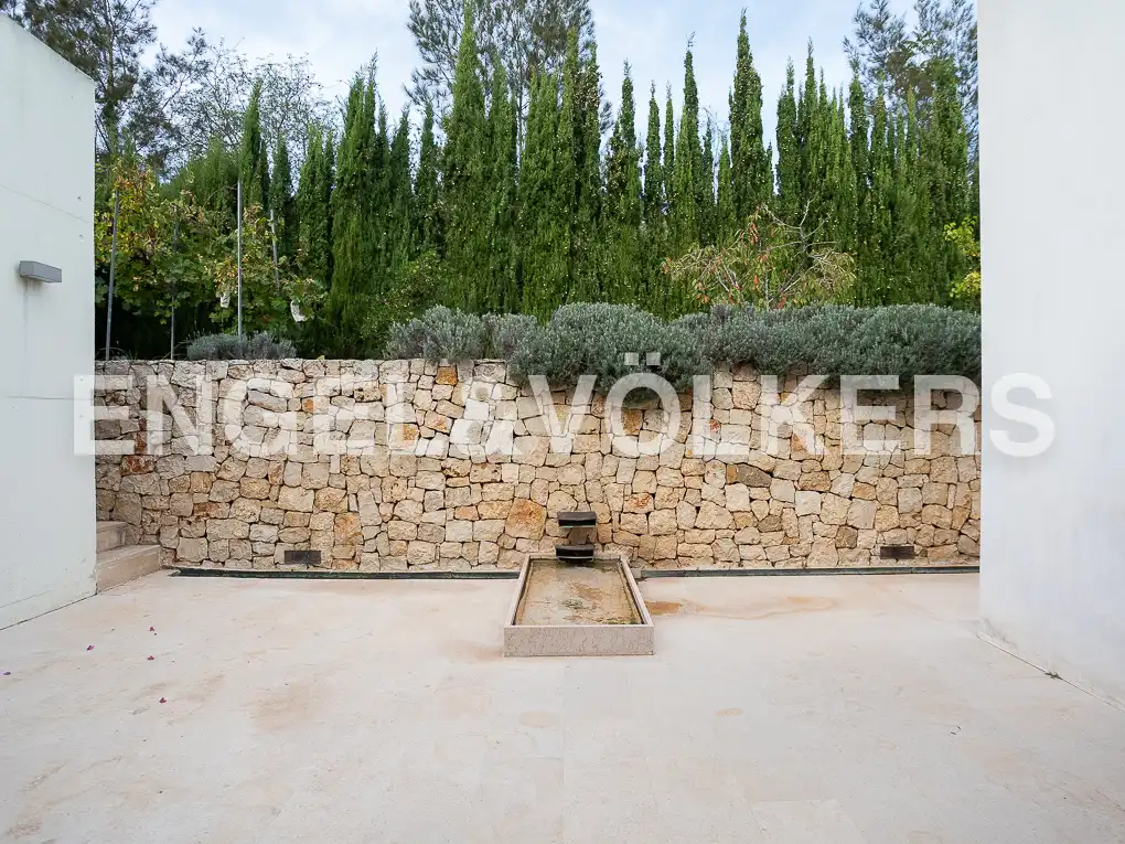 Jardí de Casa o xalet en venda en Rugat amb Aire condicionat, Calefacció i Jardí privat