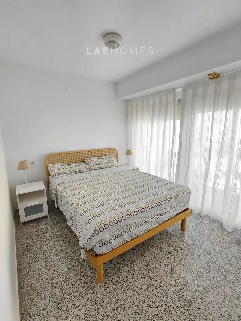 Bedroom of Apartments for rent in Benicasim / Benicàssim  with Terrace, Furnished and Community pool