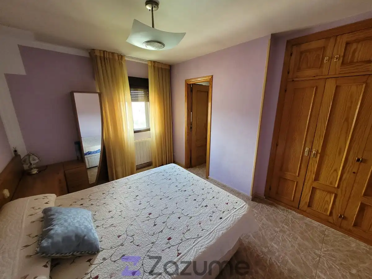 Schlafzimmer von Wohnung zur Miete in San Cristóbal de Segovia mit Heizung, Möbliert und Ofen