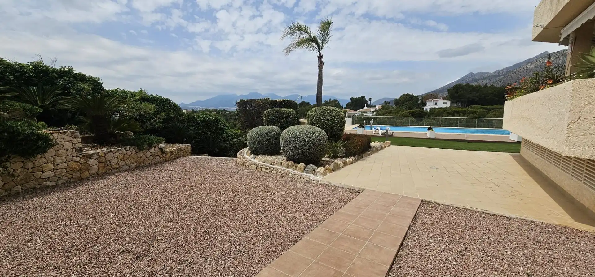 Jardín de Apartamento en venta en Altea con Aire acondicionado, Calefacción y Piscina comunitaria