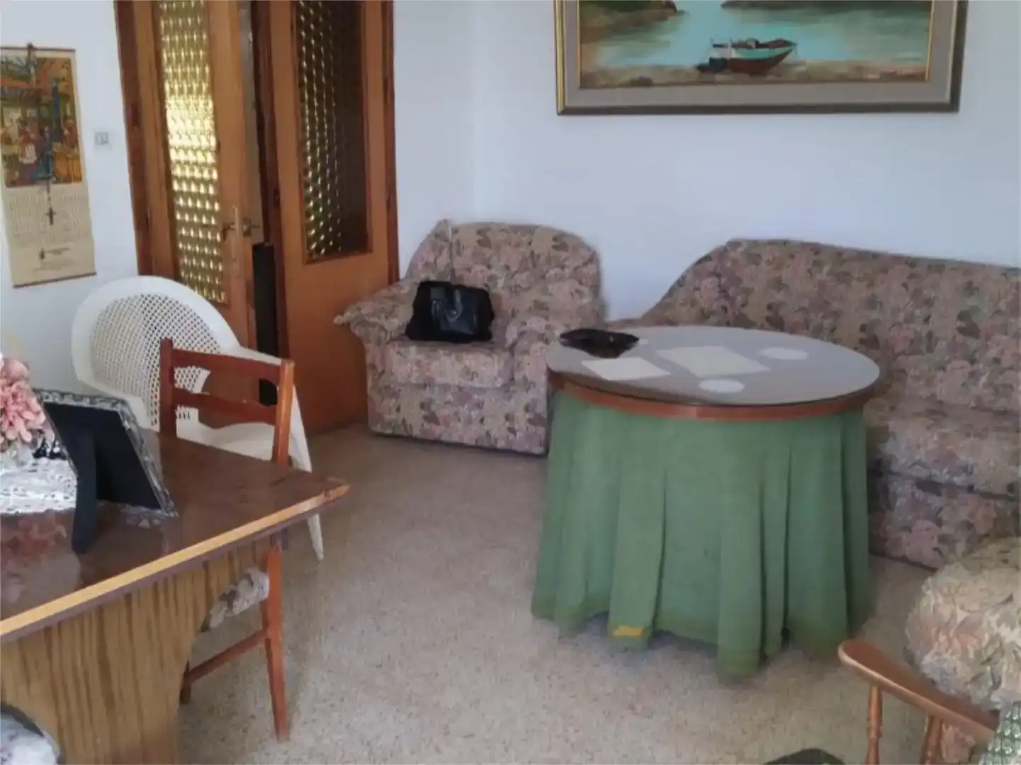Wohnzimmer von Wohnung zum Verkauf in Quesada mit Klimaanlage, Privatgarten und Möbliert