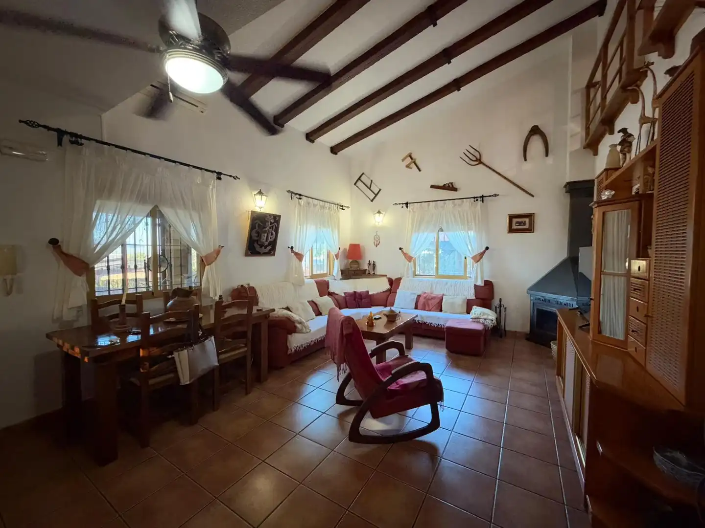 Sala de estar de Casa o chalet en venta en Orihuela con Aire acondicionado, Jardín privado y Trastero