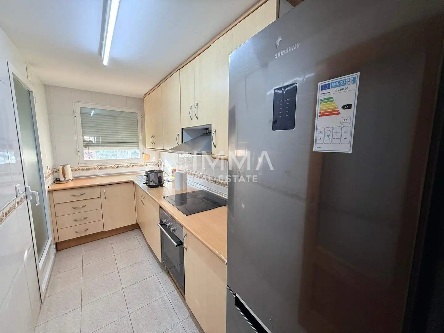 Cocina de Apartamento en venta en Benidorm con Aire acondicionado, Jardín privado y Terraza