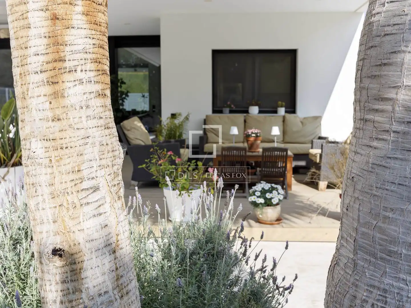 Terraza de Casa o chalet en venta en Godella con Aire acondicionado, Calefacción y Jardín privado