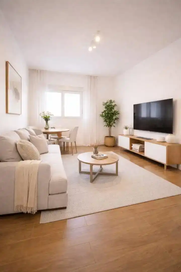 Sala de estar de Piso en venta en Barajas