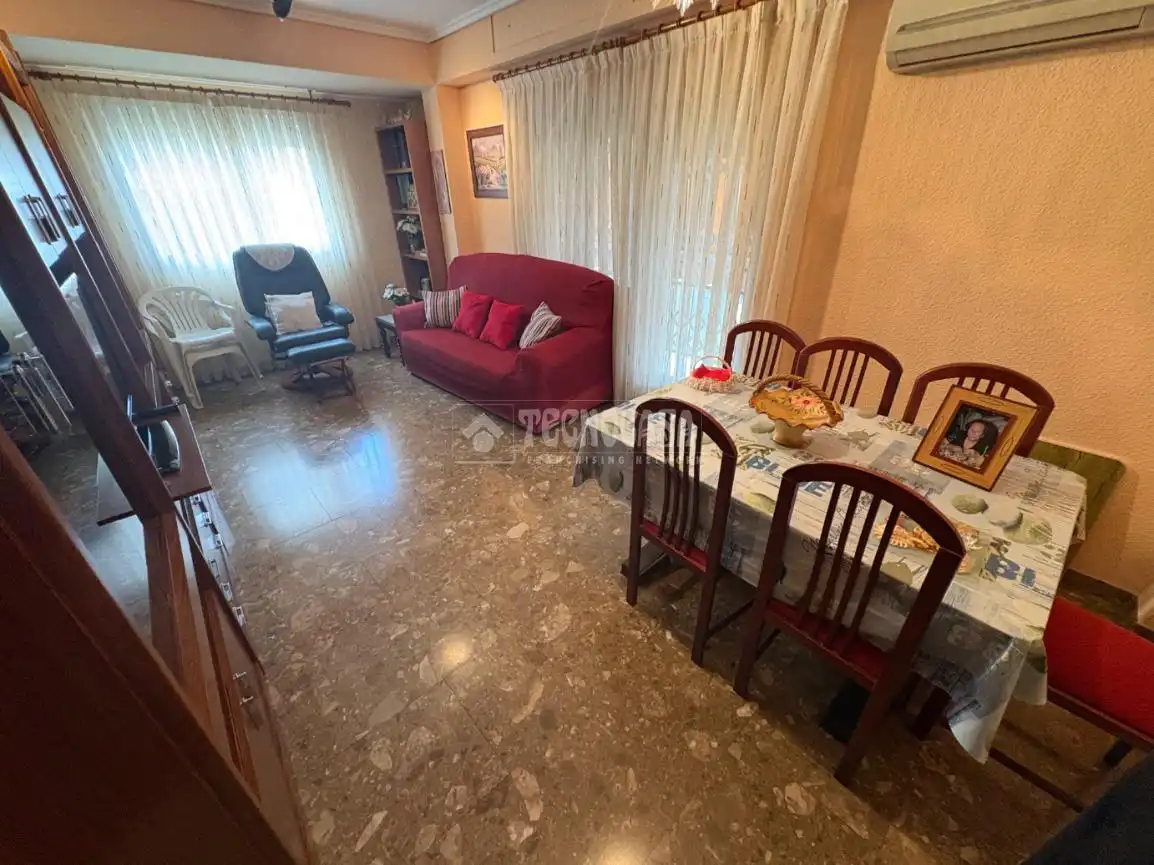 Sala de estar de Piso en venta en Burjassot con Aire acondicionado y Balcón