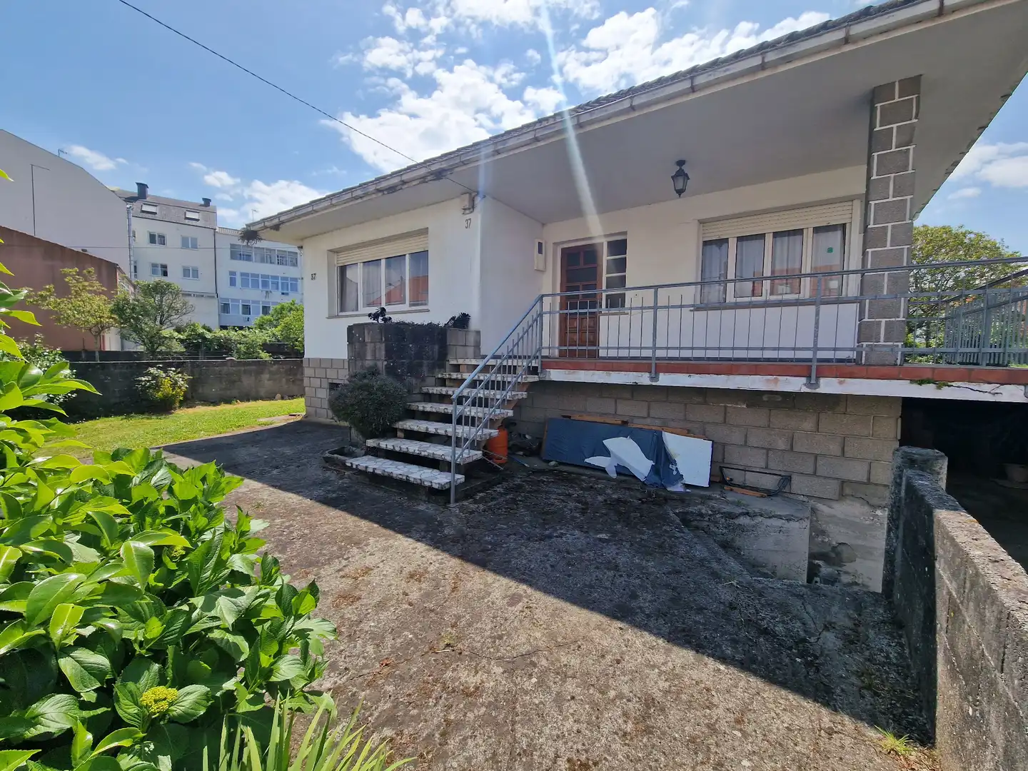Vista exterior de Casa o chalet en venta en Narón con Jardín privado y Terraza