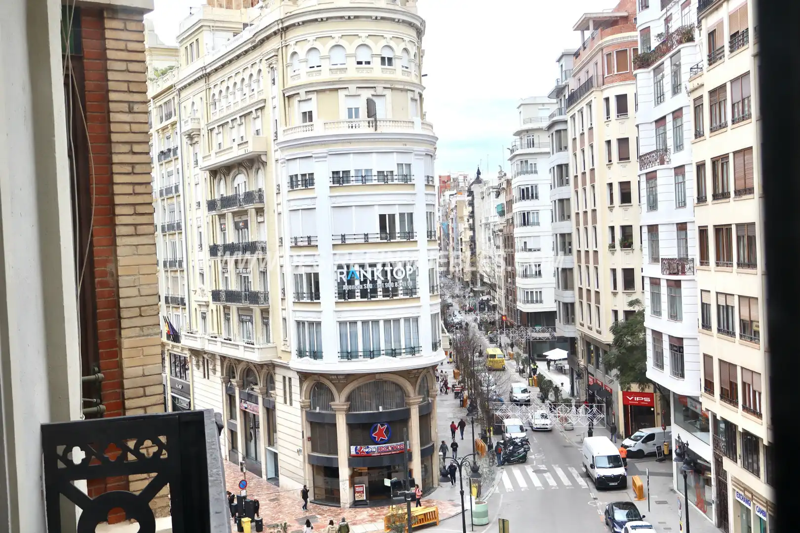 Exterior view of Flat for rent in Valencia  with Air Conditioner, Heating and Parquet flooring
