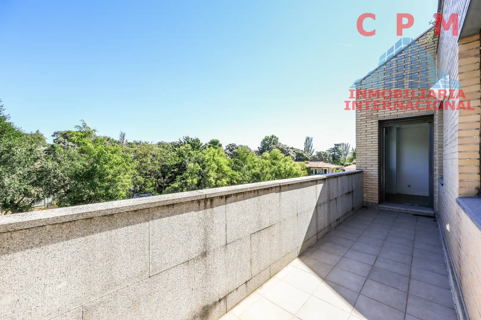 Terrace of Flat for rent in La Moraleja  with Air Conditioner, Heating and Parquet flooring