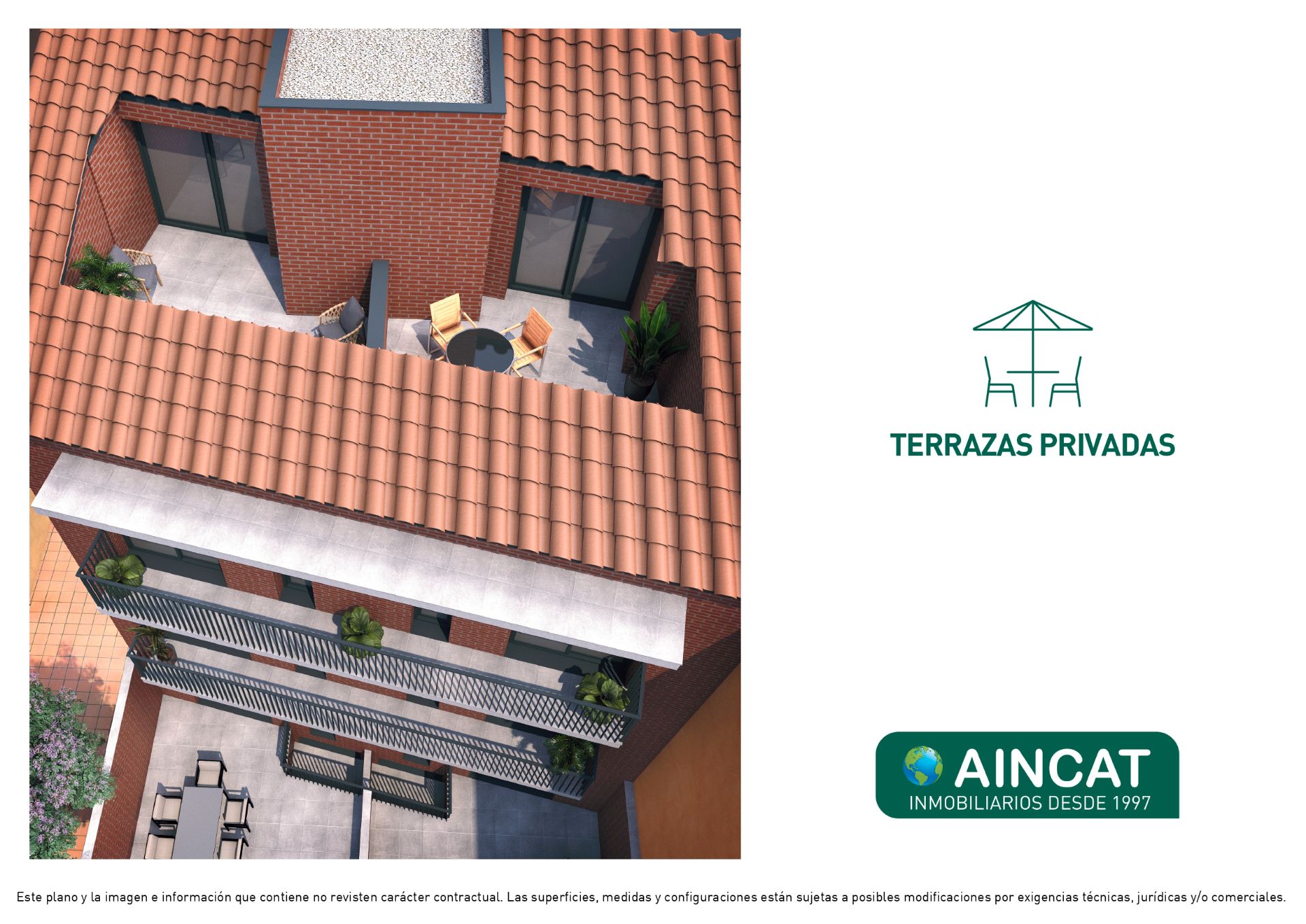 Terrace of Duplex for sale in Cornellà de Llobregat  with Air Conditioner, Heating and Parquet flooring