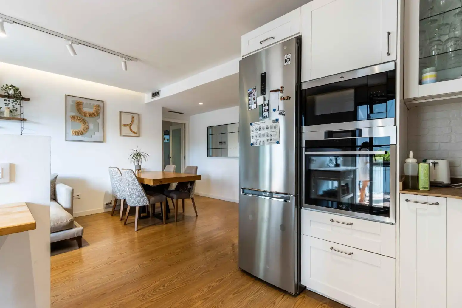 Cocina de Piso en venta en Terrassa con Calefacción, Parquet y Terraza