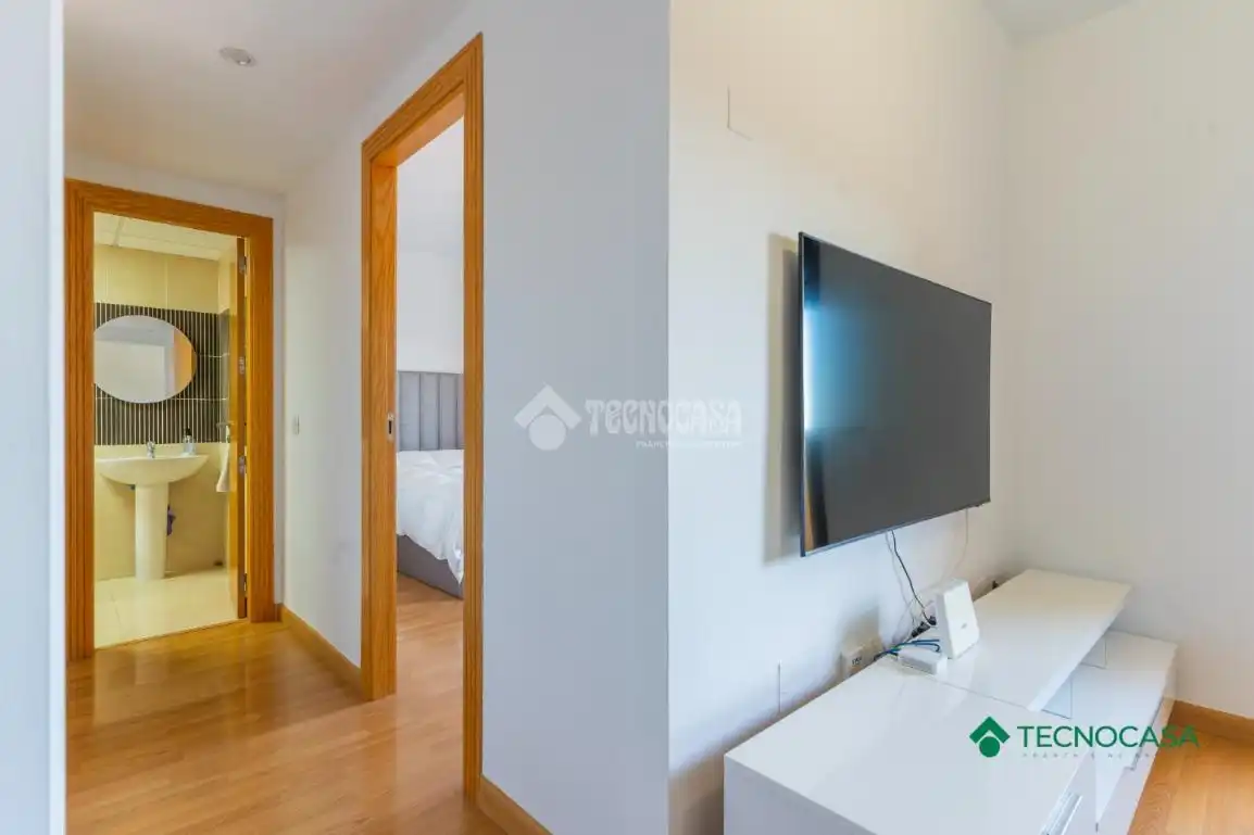 Schlafzimmer von Wohnung zum Verkauf in Vícar mit Klimaanlage, Parkett und Terrasse