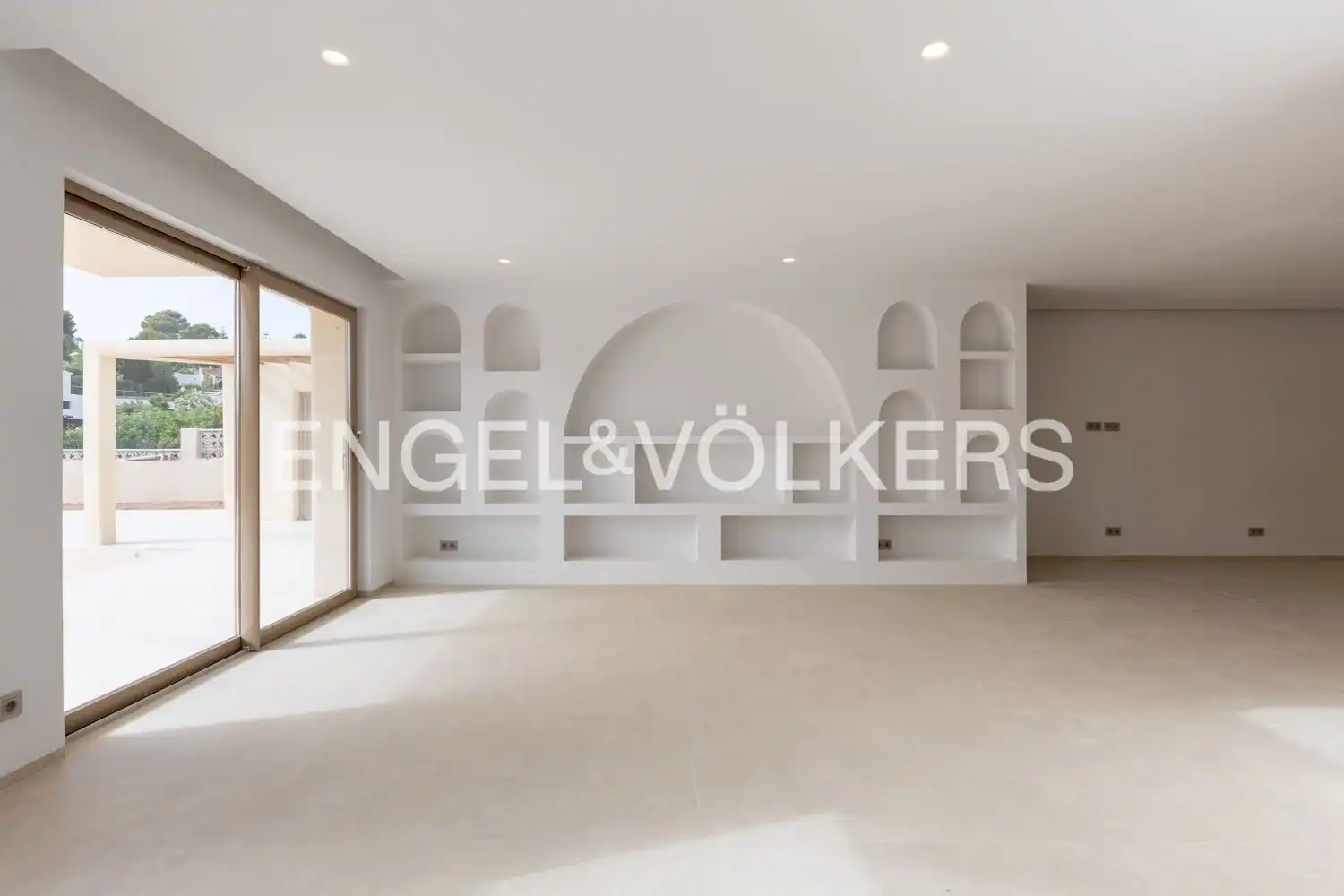 Living room of Houses for sale in Jávea / Xàbia  with Air Conditioner, Heating and Private garden