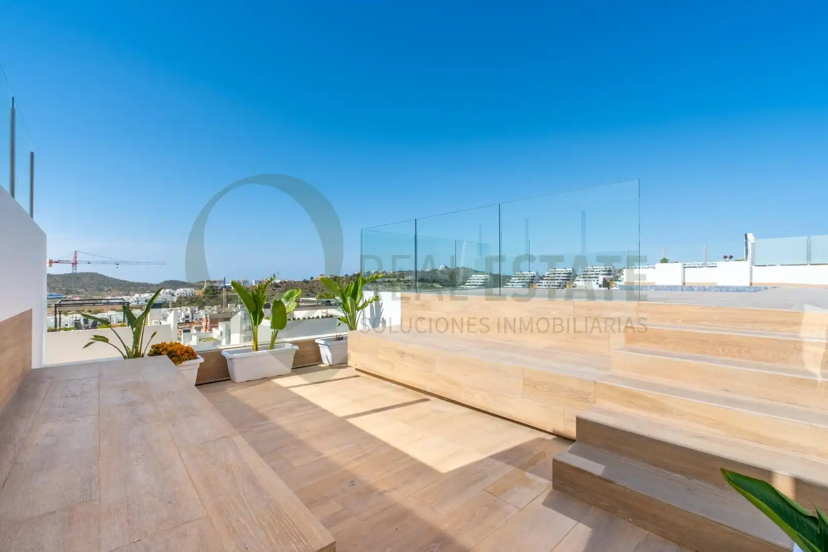 Terraza de Casa o chalet en venta en Benidorm con Aire acondicionado, Calefacción y Jardín privado