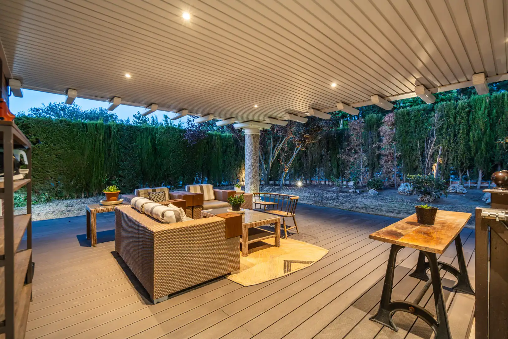 Terraza de Casa o chalet en venta en Las Rozas de Madrid con Aire acondicionado, Jardín privado y Terraza