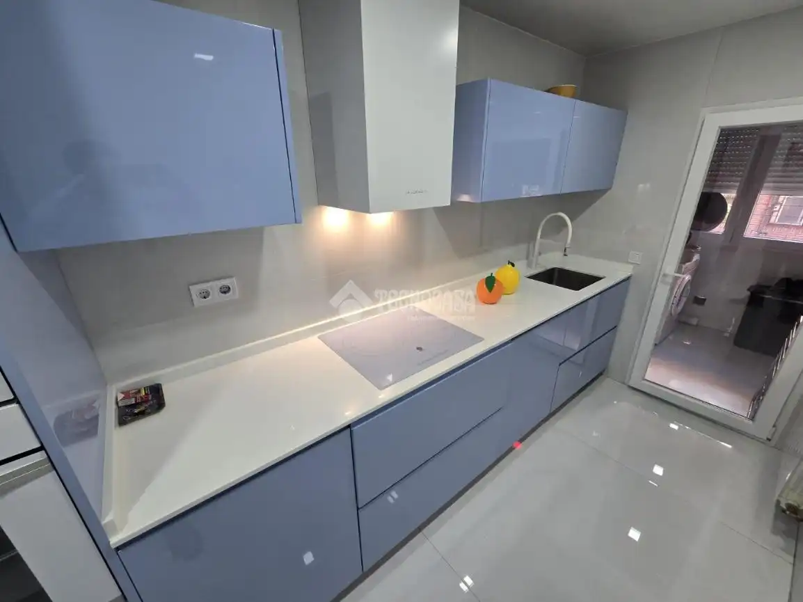 Kitchen of Flat for sale in Madrid  with Air Conditioner and Heating
