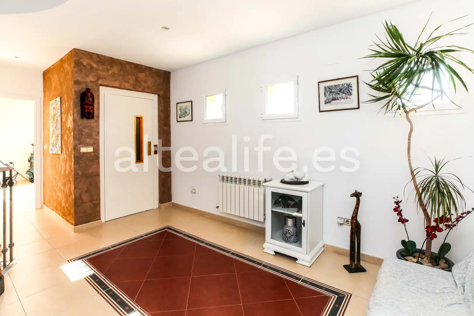 Sala de estar de Casa o chalet en venta en Altea con Aire acondicionado, Calefacción y Jardín privado