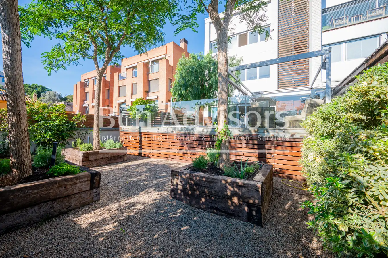 Terraza de Casa o chalet en venta en Barcelona con Aire acondicionado, Calefacción y Jardín privado