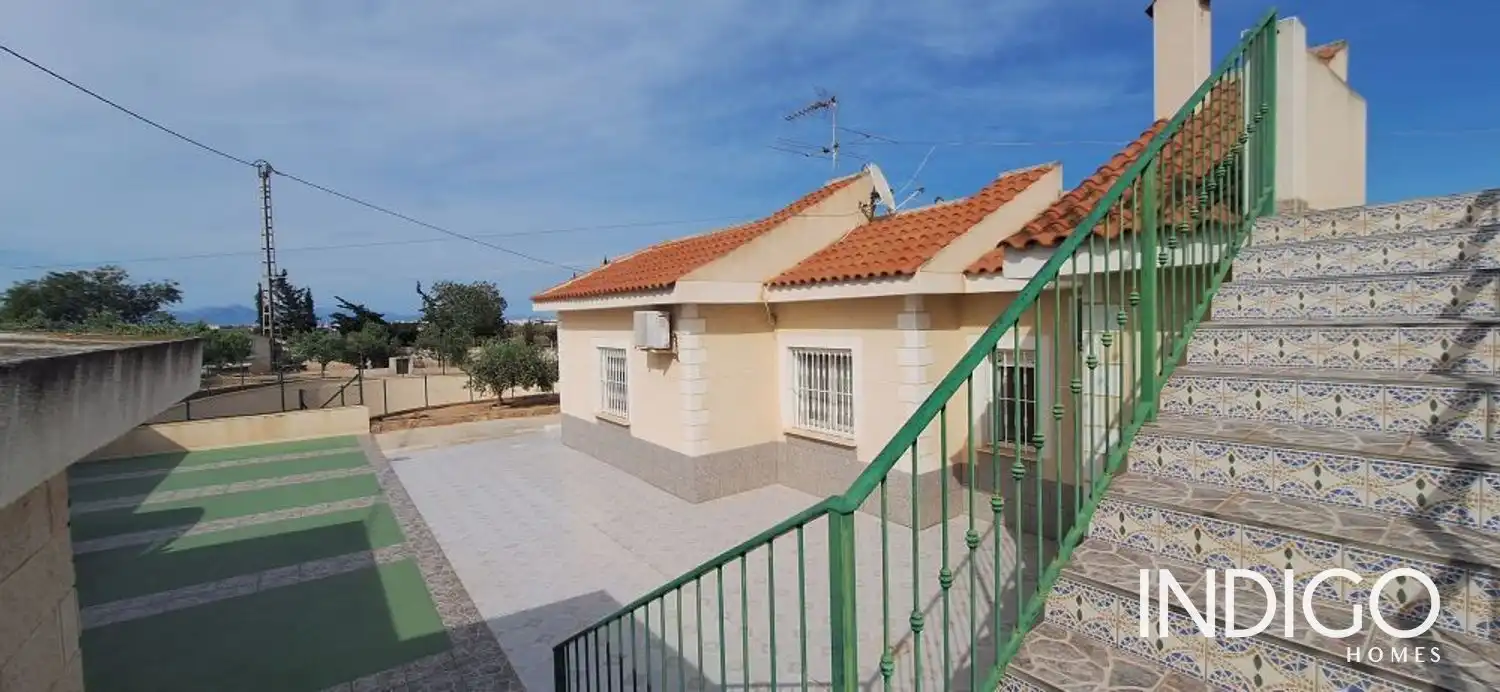 Vista exterior de Casa o chalet en venta en Elche / Elx con Aire acondicionado, Calefacción y Terraza