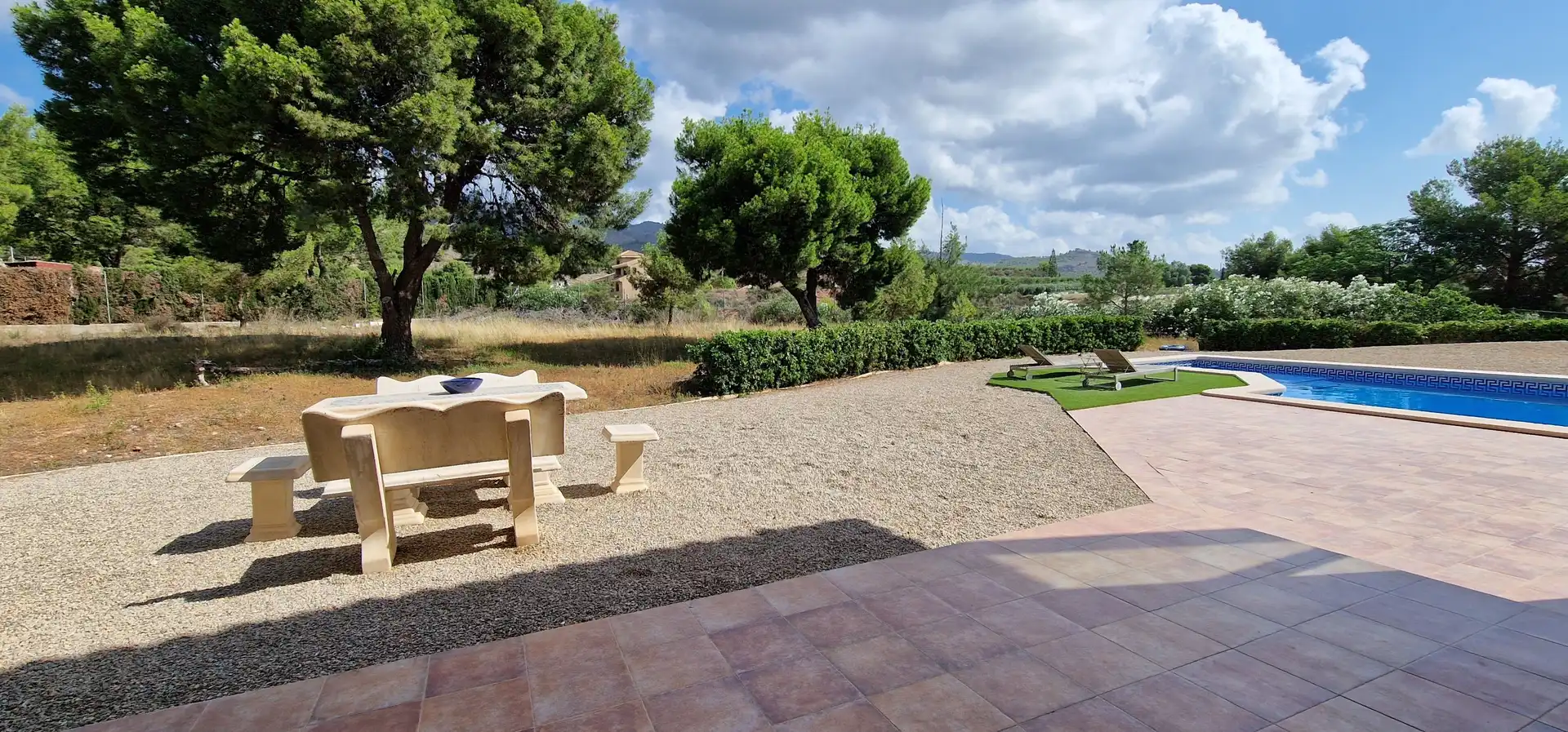 Garten von Haus oder Chalet zum Verkauf in Totana mit Heizung, Privatgarten und Terrasse