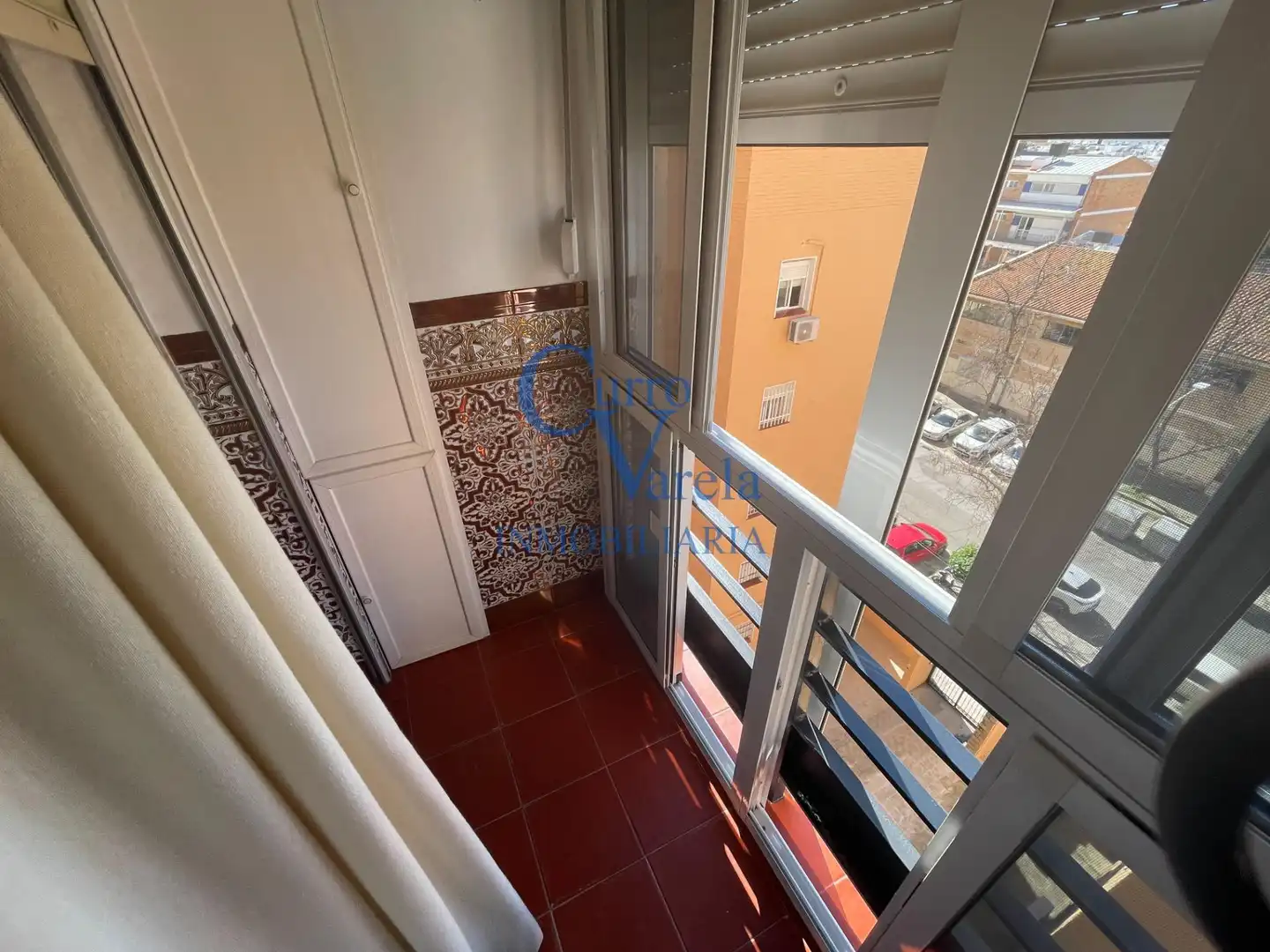 Balcony of Flat for sale in Sevilla  with Air Conditioner, Heating and Terrace