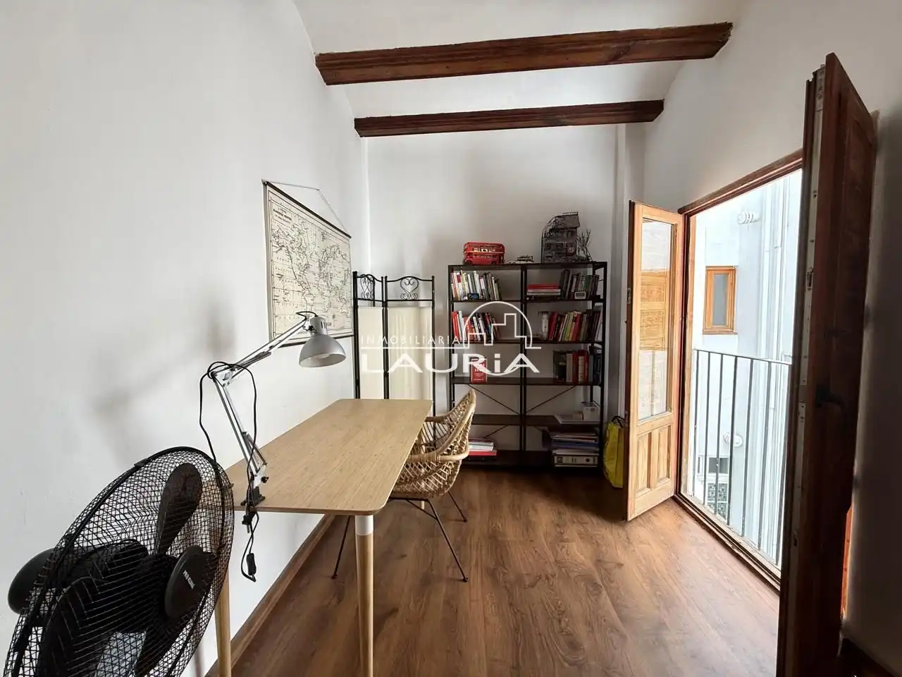 Wohnzimmer von Wohnungen zur Miete in Valencia mit Klimaanlage, Terrasse und Möbliert