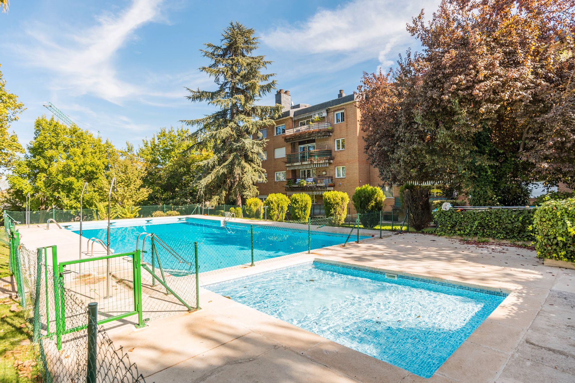 Swimming pool of Flat for sale in Las Rozas de Madrid  with Heating, Private garden and Terrace