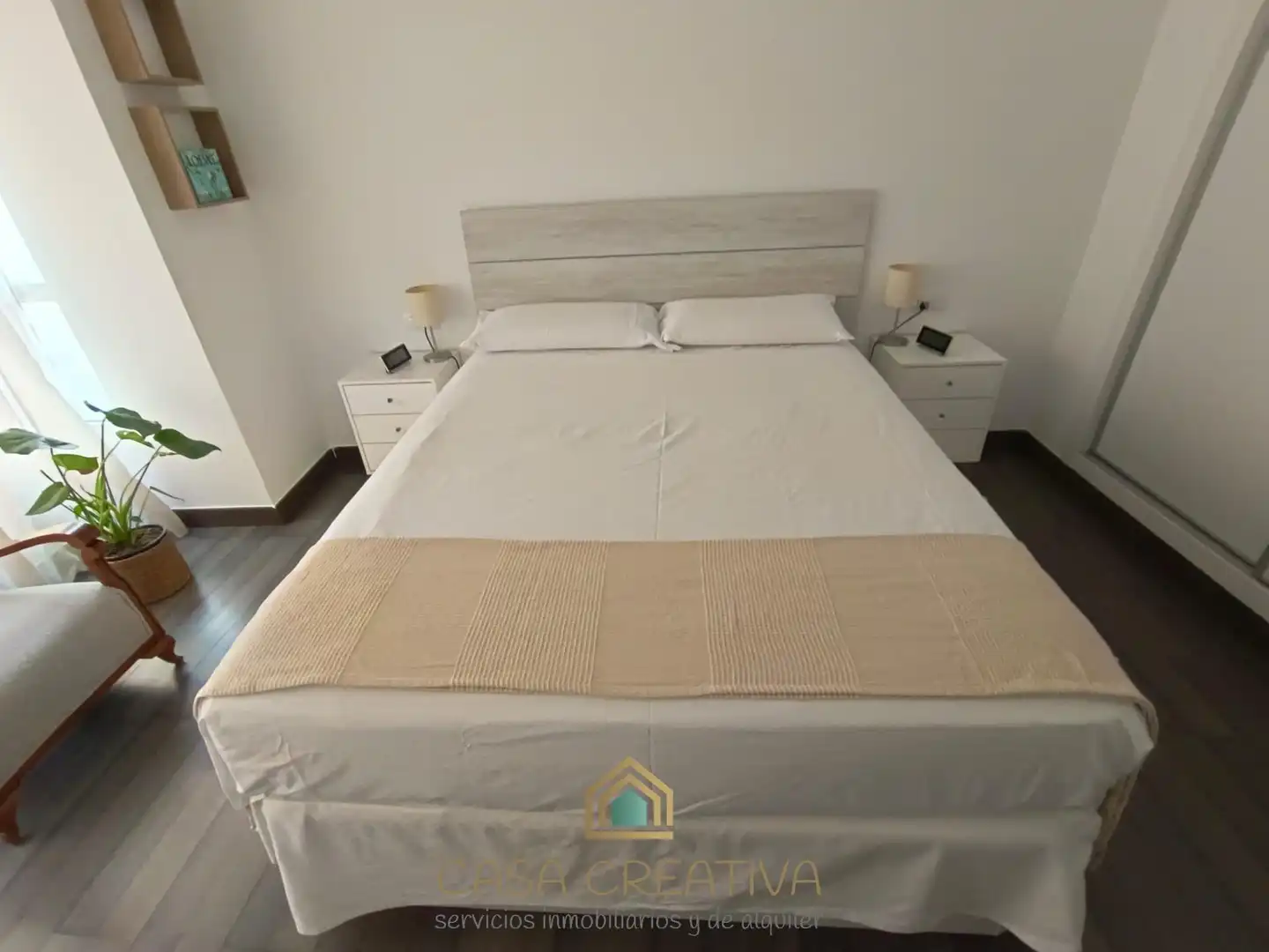 Bedroom of Flat for sale in Alzira  with Air Conditioner, Heating and Furnished
