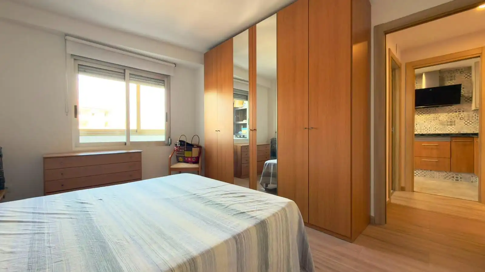 Schlafzimmer von Wohnung zum Verkauf in Villajoyosa / La Vila Joiosa mit Klimaanlage, Heizung und Terrasse
