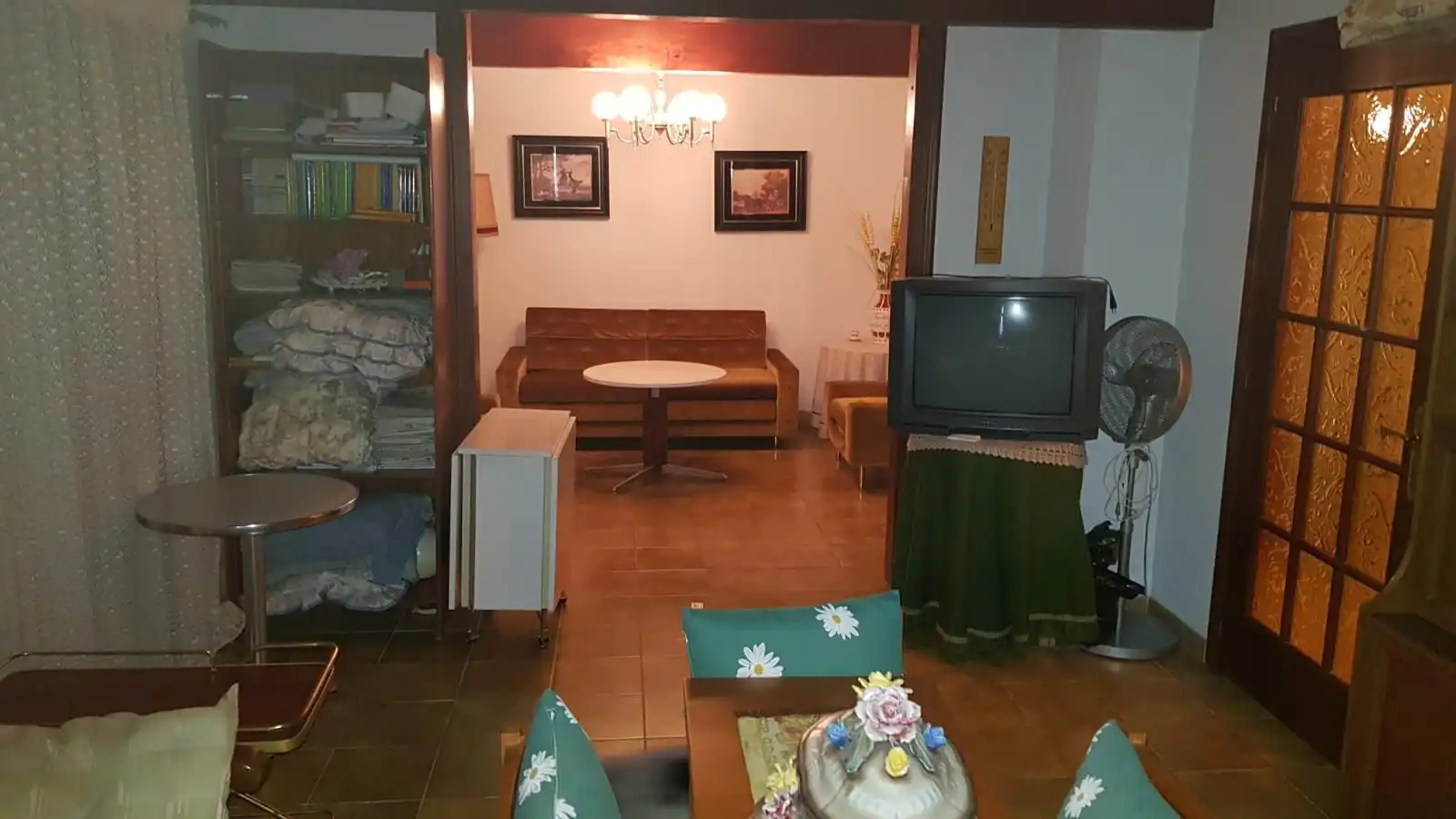 Wohnzimmer von Country house zum Verkauf in Palencia mit Privatgarten, Terrasse und Abstellraum