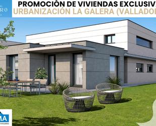 Vista exterior de Casa adosada en venda en Valladolid Capital amb Aire condicionat, Calefacció i Jardí privat