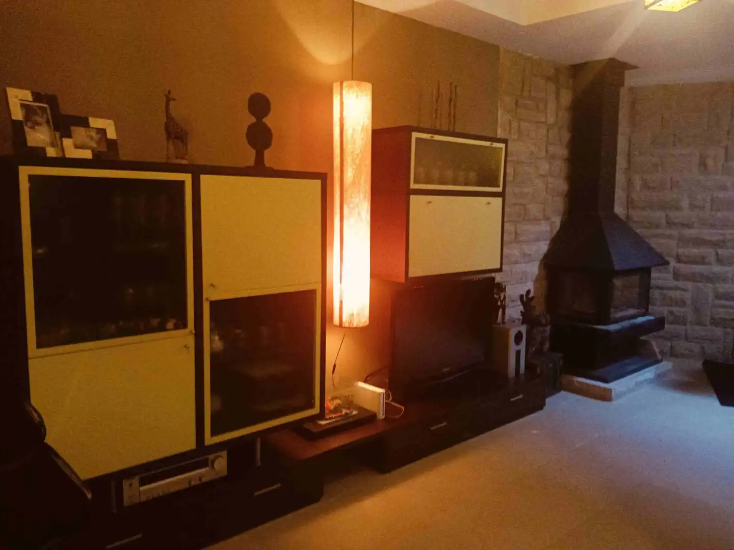 Sala de estar de Casa adosada en venta en María de Huerva con Calefacción, Terraza y Trastero