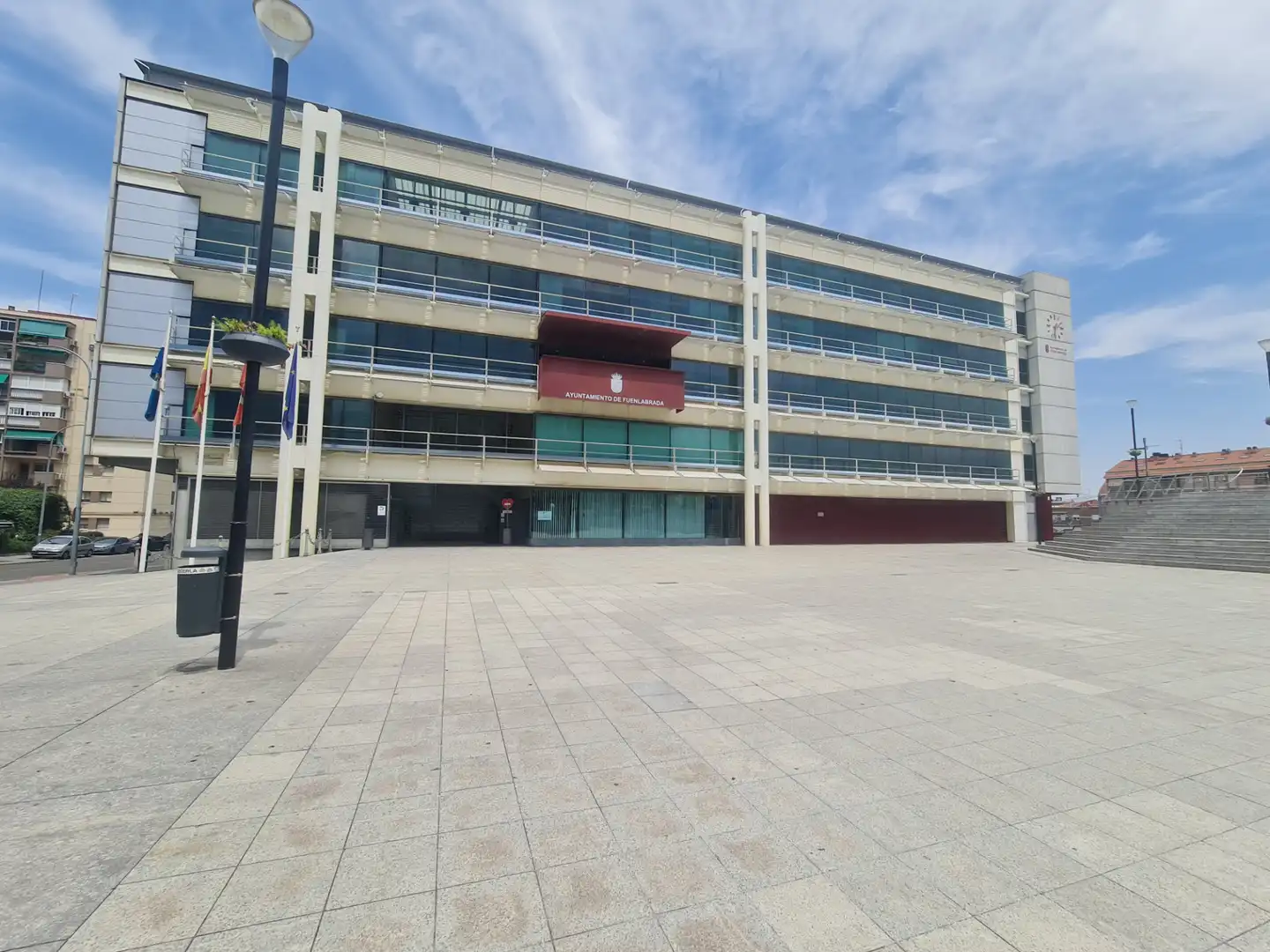 Exterior view of Flat for sale in Fuenlabrada  with Air Conditioner, Heating and Parquet flooring