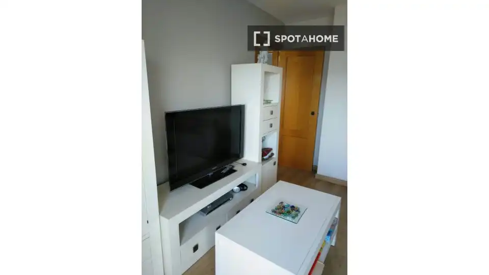 Sala de estar de Piso de alquiler en Valencia con Aire acondicionado, Calefacción y Amueblado