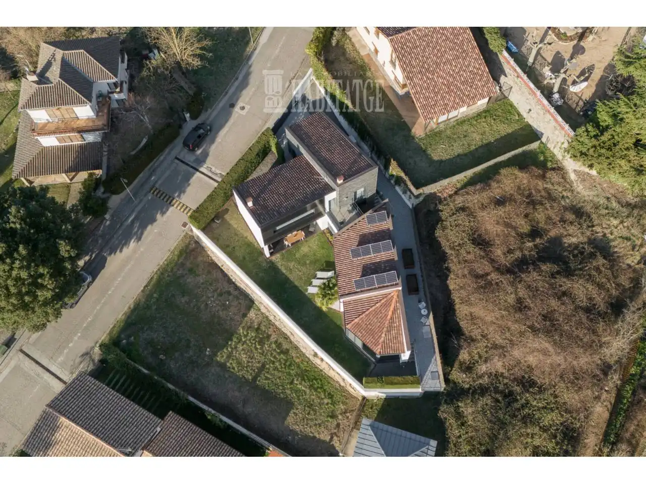 Vista exterior de Casa o chalet en venta en Viladrau con Aire acondicionado, Calefacción y Jardín privado