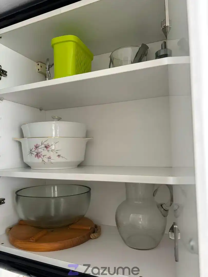 Kitchen of Flat for rent in Granada  with Air Conditioner, Heating and Furnished