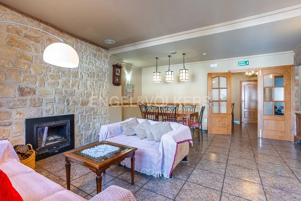 Living room of Houses for sale in La Vall de Laguar  with Air Conditioner, Heating and Terrace