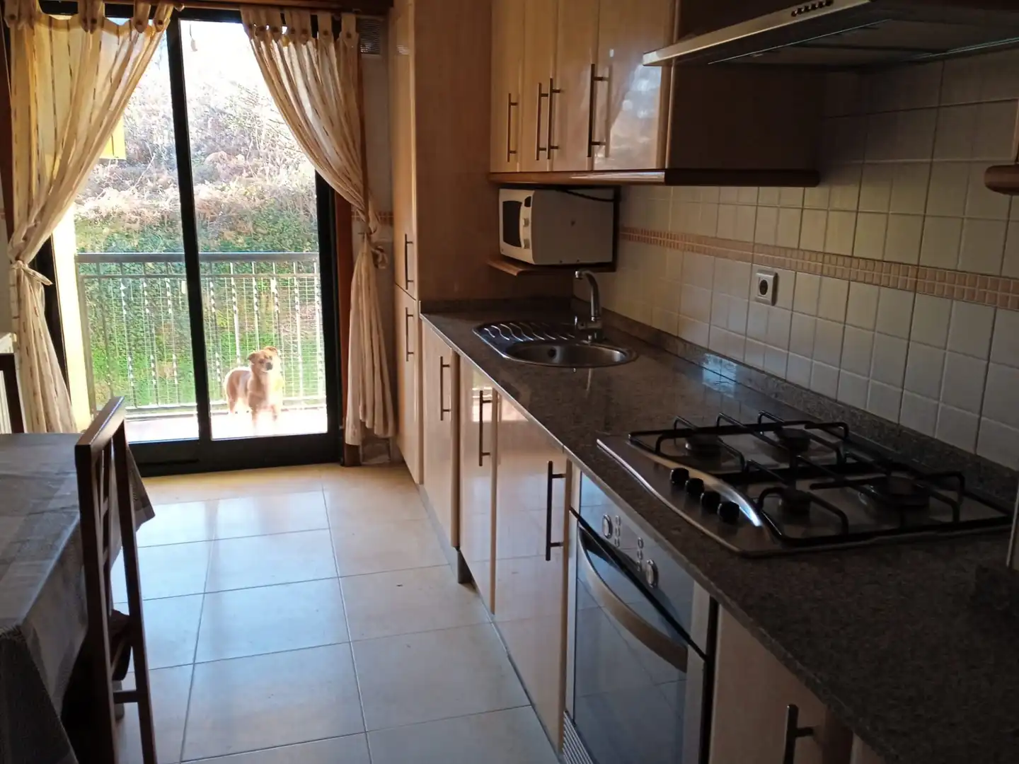 Kitchen of Ground floor for sale in O Carballiño    with Heating and Furnished