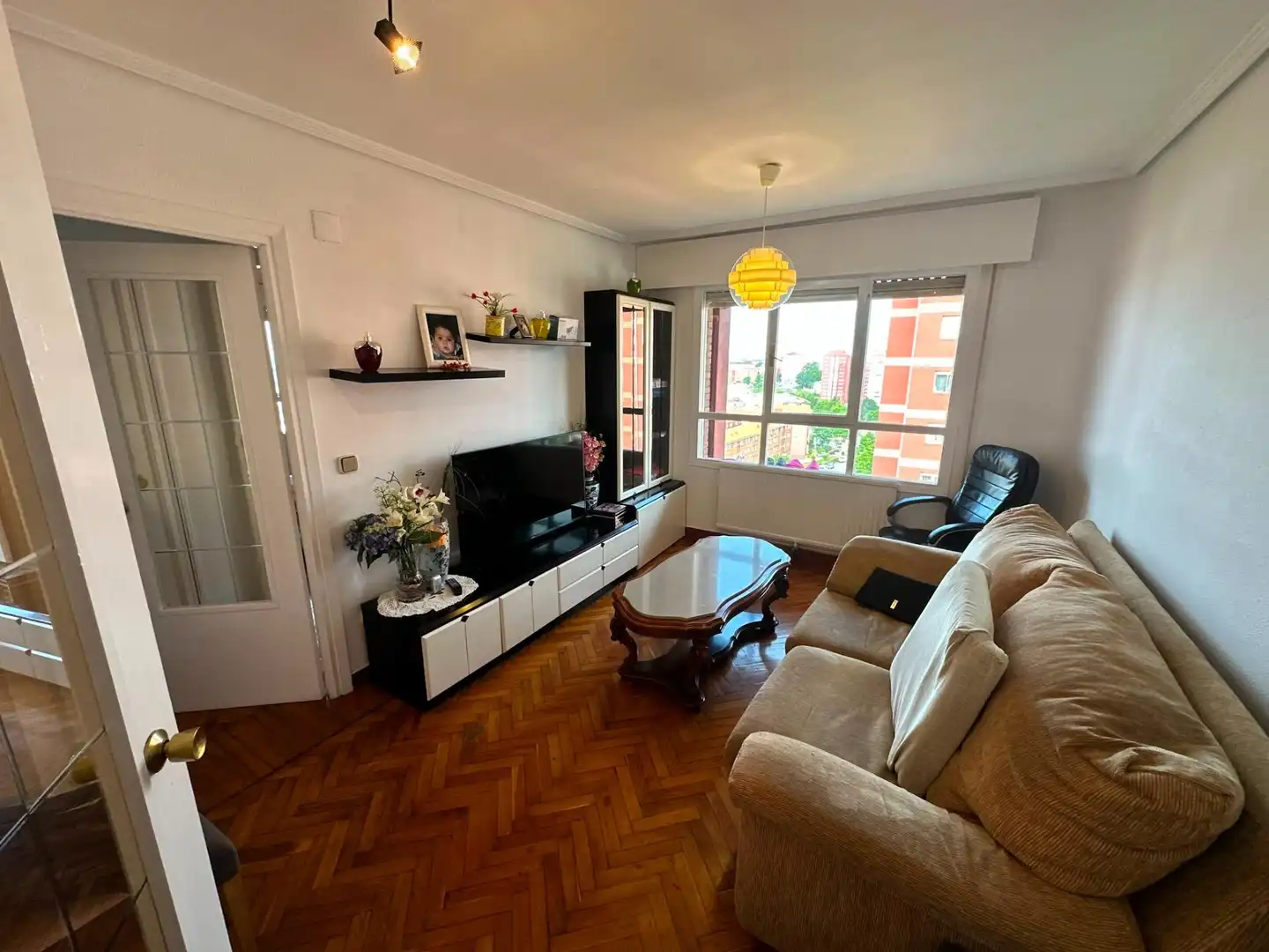 Sala de estar de Piso en venta en Santander con Terraza