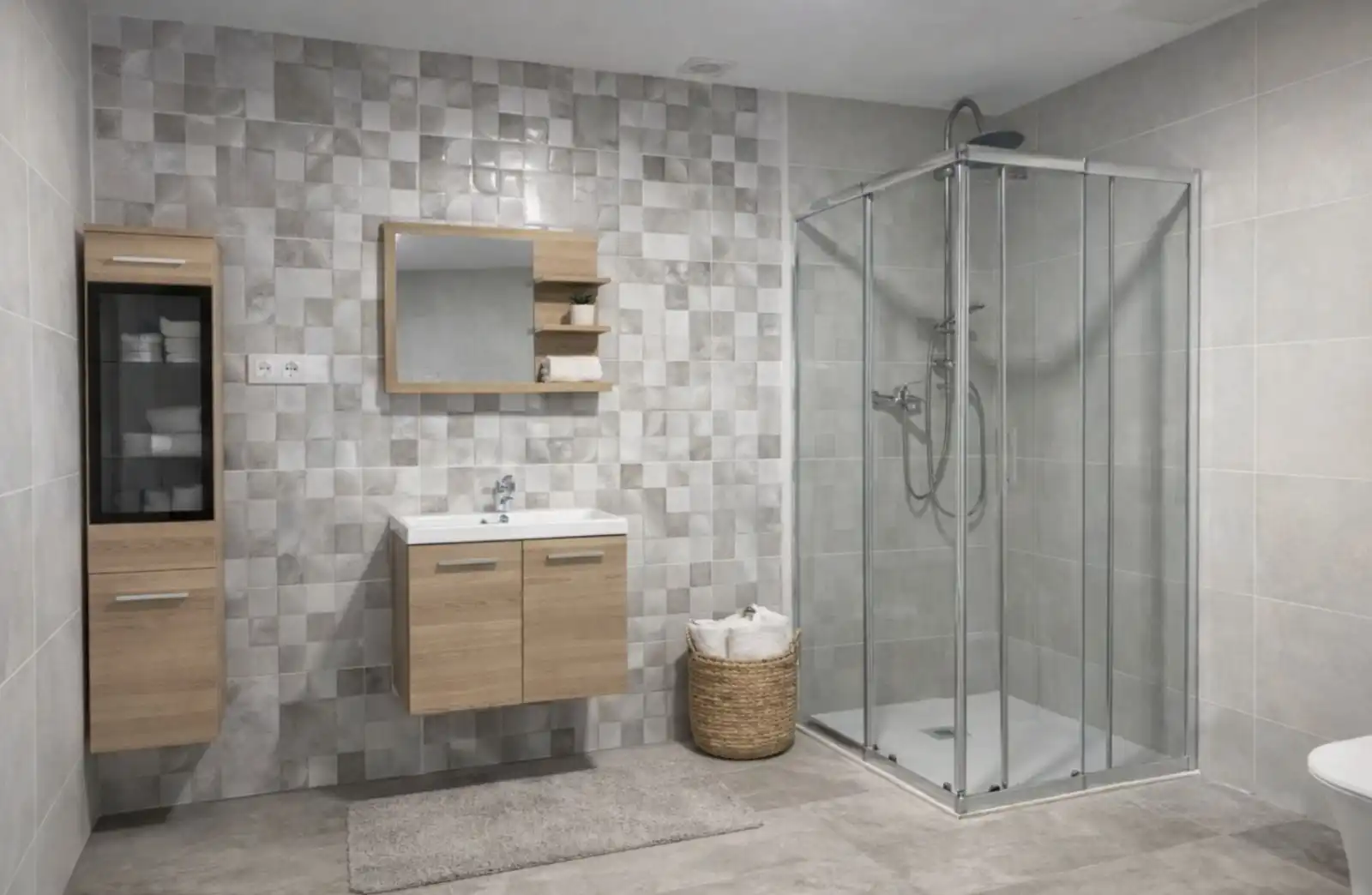Baño de Casa o chalet en venta en Dénia con Aire acondicionado, Calefacción y Jardín privado