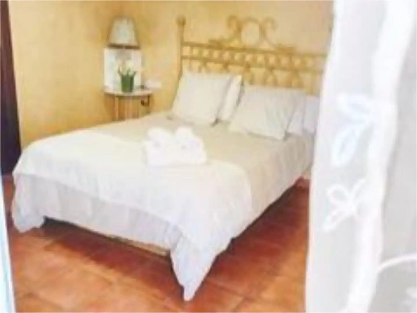 Schlafzimmer von Wohnung zur Miete in Écija mit Klimaanlage und Balkon