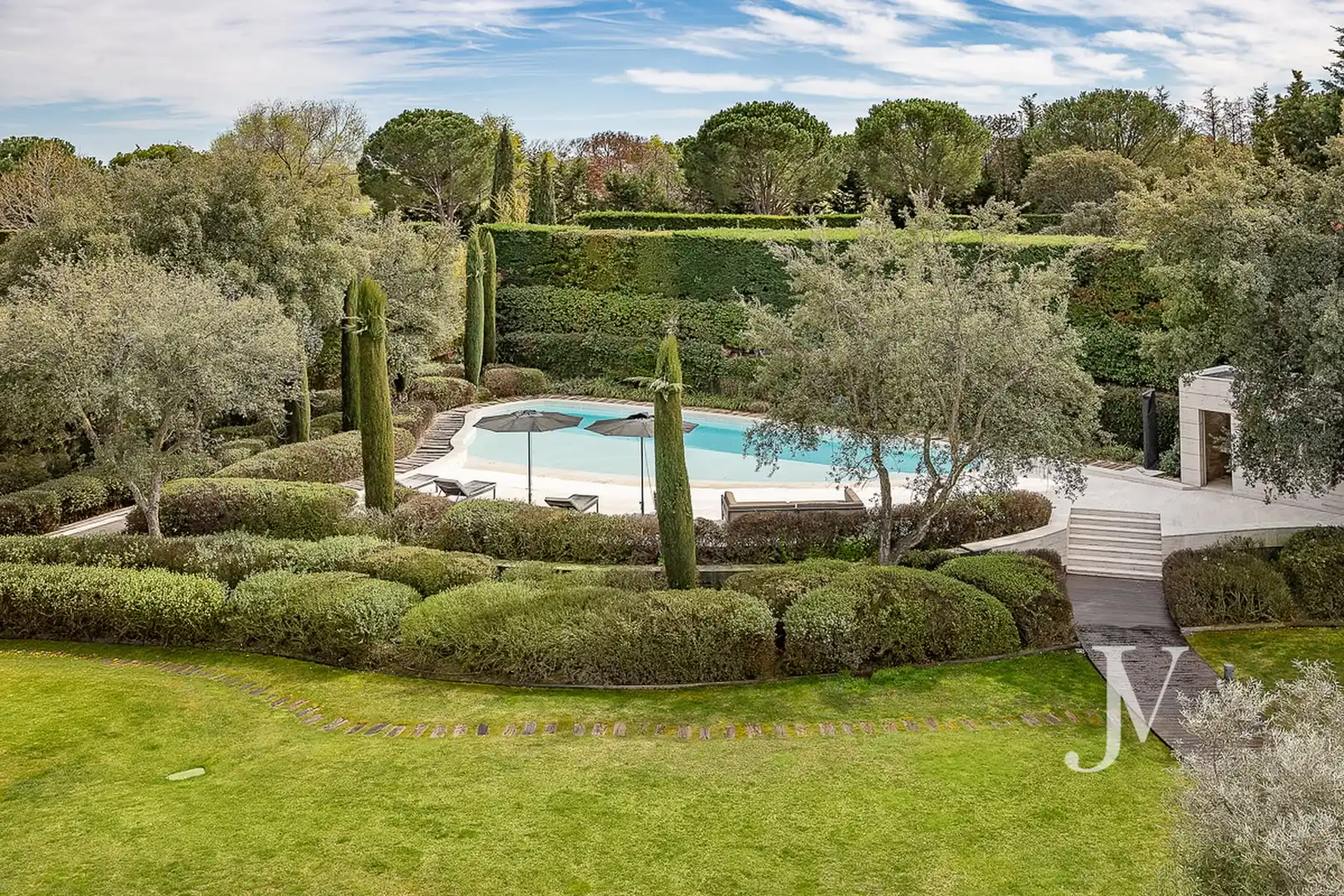 Jardí de Casa o xalet en venda en Pozuelo de Alarcón amb Aire condicionat, Calefacció i Jardí privat