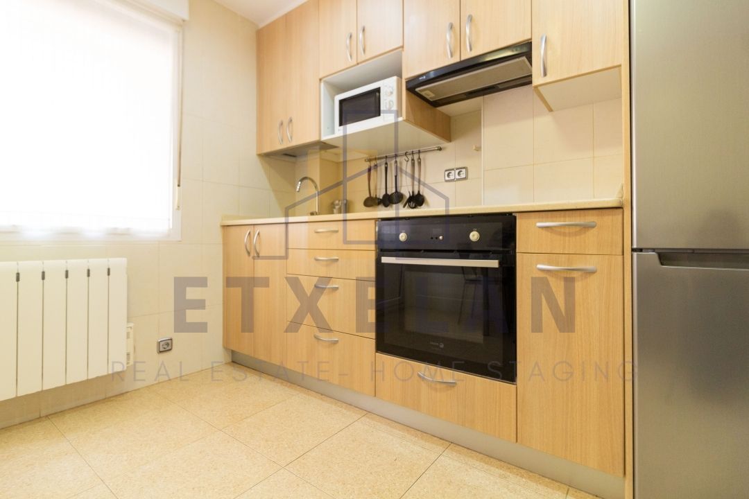 Kitchen of Flat for sale in Berriz  with Heating, Furnished and Balcony