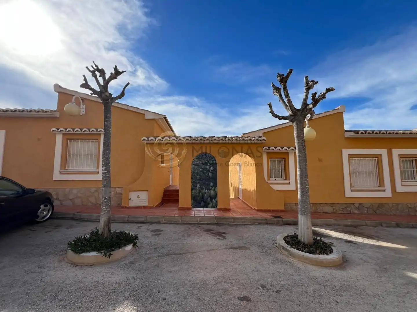 Vista exterior de Apartamento en venta en Benitachell / El Poble Nou de Benitatxell con Jardín privado, Terraza y Amueblado