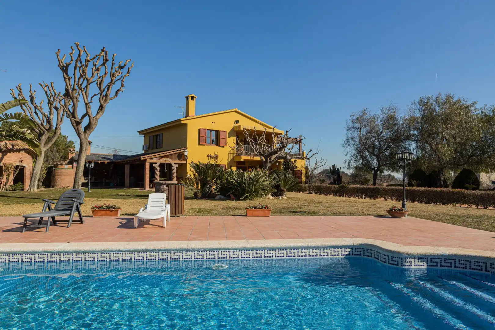 Jardín de Finca rústica en venta en La Selva del Camp con Aire acondicionado, Jardín privado y Trastero