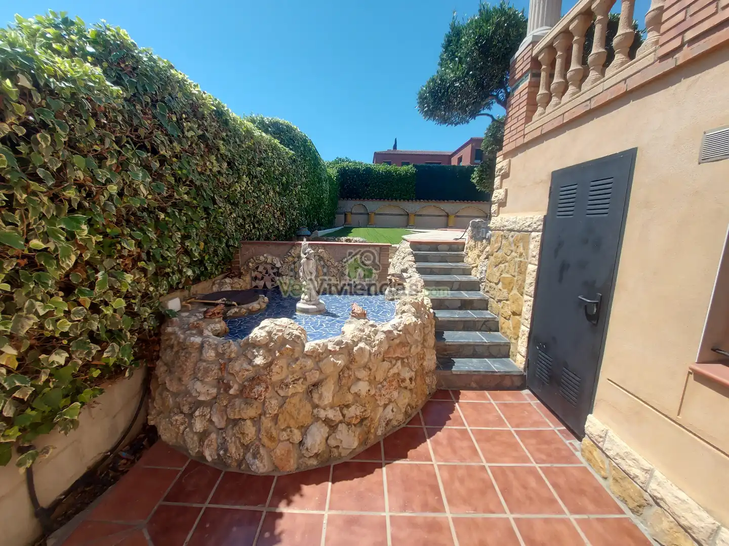 Garden of Houses for sale in Olèrdola  with Air Conditioner, Heating and Private garden
