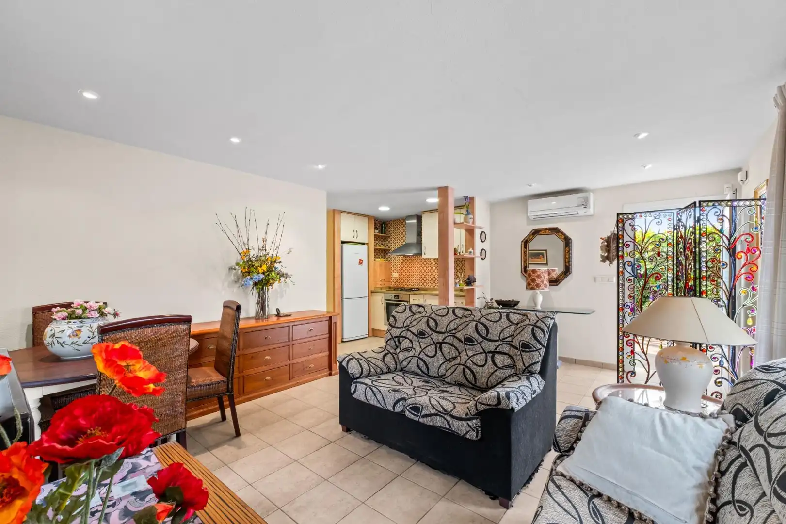 Sala de estar de Casa o chalet en venta en Elche / Elx con Aire acondicionado, Calefacción y Jardín privado